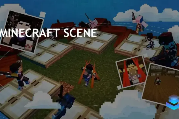 Software Developer Joshua Tulod Recreates Demon Slayer Scene in Minecraft