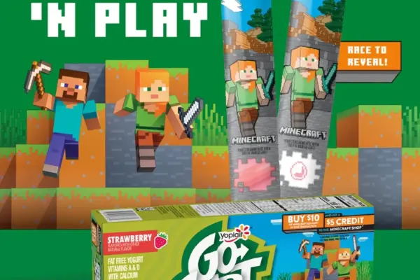Go-GURT Teams with Minecraft for Limited Edition Promotion