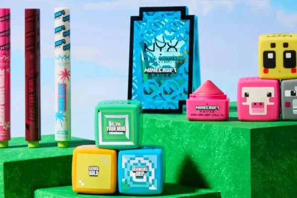 NYX Partners with A Minecraft Movie for New Makeup Line