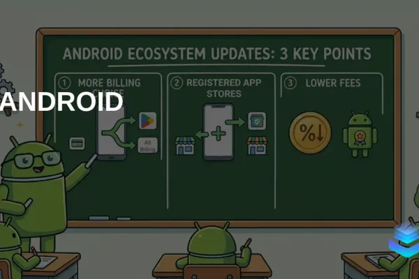 Google Expands Payment Choices and Alternative App Stores on Android