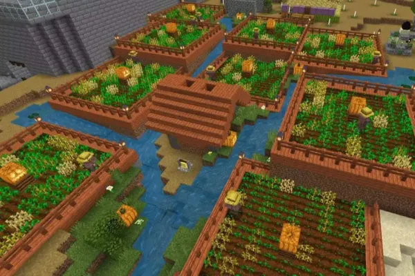 Automatic Farms Enhance Efficiency in Minecraft Survival