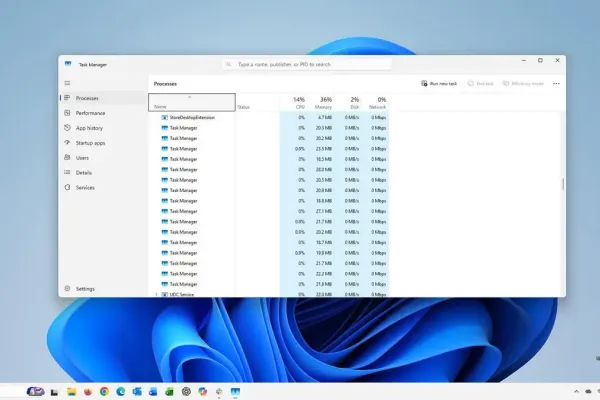 Windows 11 Bug Affects Task Manager Instances
