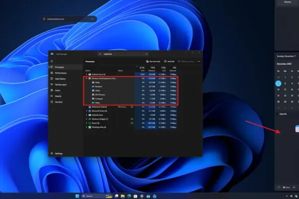 Windows 11 Agenda Uses WebView2, Raising Performance Concerns