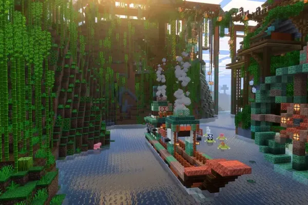Minecraft Enhances Visuals with New Graphics Update