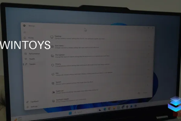 WinToys упрощает управление настройками Windows