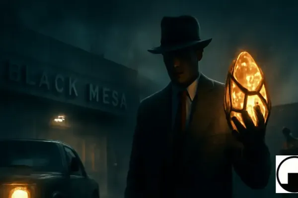 Who Delivered the Xen Crystal to Black Mesa?