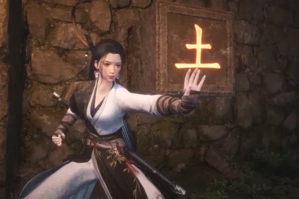 Solve the Symbol Puzzle in Where Winds Meet Quest