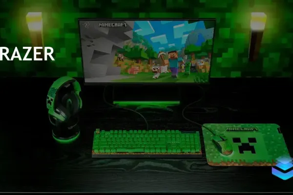 Razer Launches New Minecraft-Themed Gaming Collection