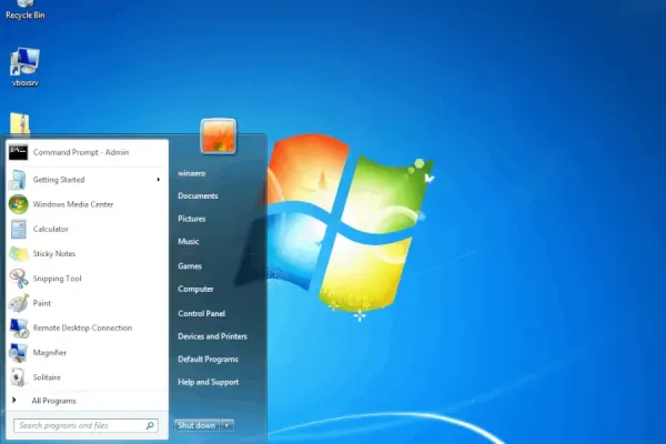 Windows 7 Minimal Build Fits Into Just 69 MB