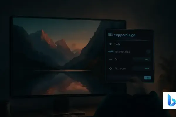 Change Bing Wallpaper Settings