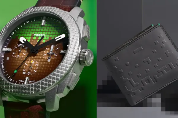Fossil Launches Minecraft-Inspired Watch Collection