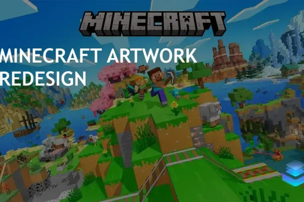 Minecraft Franchise to Receive New Colorful Artwork Redesign