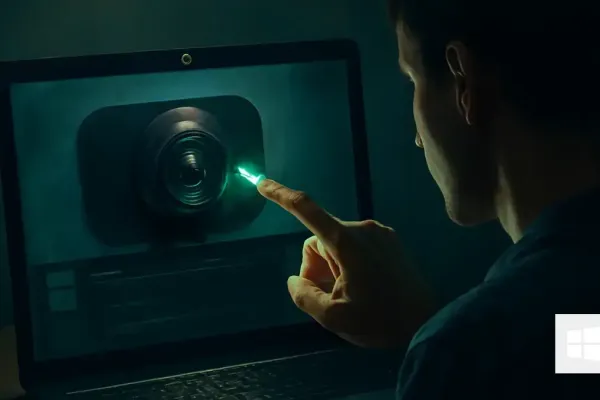 How do I know if my webcam is active? How do I know if my webcam is active?