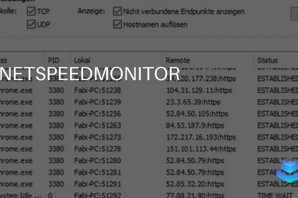 NetSpeedMonitor улучшает мониторинг сети на Windows 10
