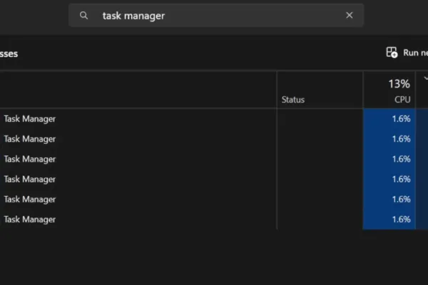 Windows 11 Update KB5067036 Causes Task Manager Bug