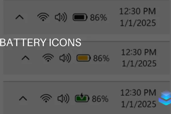 Windows 11 Update Introduces Colorful Battery Icons