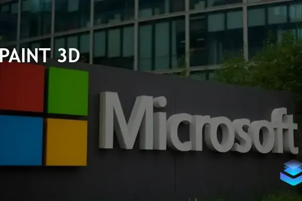 Microsoft to Discontinue Paint 3D, Removal Set for November 2024