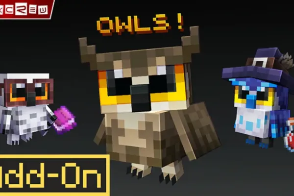 New Owl Add-On Expands Minecraft Experience New Owl Add-On Expands Minecraft Experience