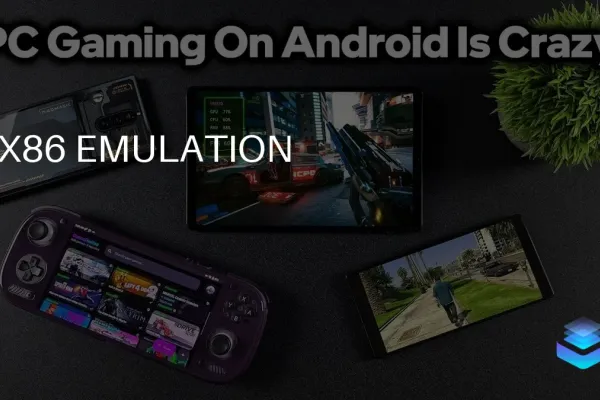 Эмуляция x86 позволяет запускать ПК-игры на Android