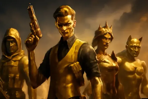 Top Skins with a Golden Touch in Fortnite