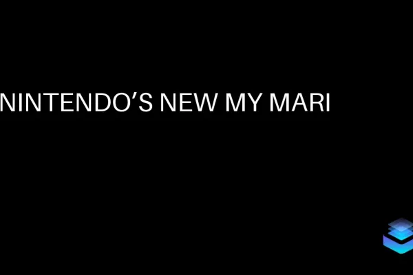 Nintendo Launches My Mario App and Toys