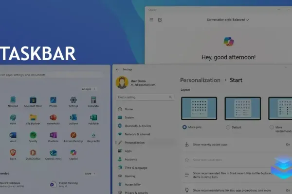 Windows 11 2024 Update Brings Start Menu and Taskbar Enhancements