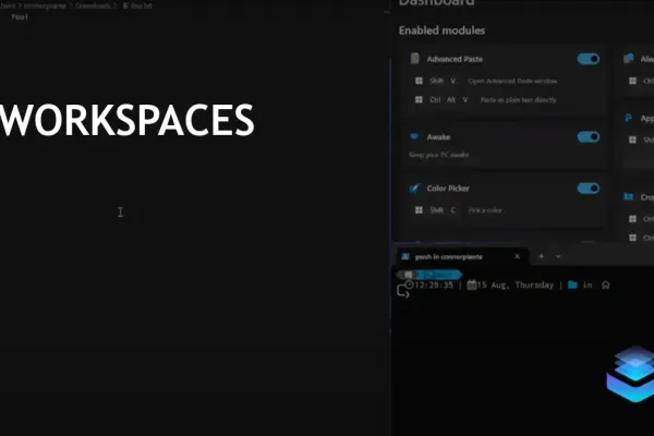 Microsoft Introduces PowerToys Workspaces for Enhanced App Management
