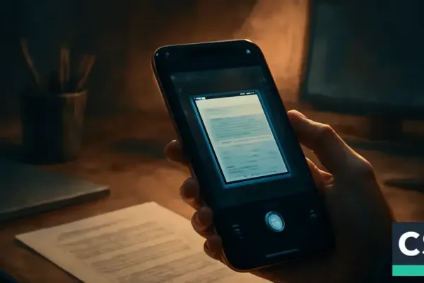 How to Use CamScanner for Easy Document Scanning