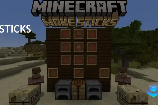 Minecraft Players Find New Ways to Efficiently Craft and Gather Sticks