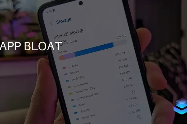App bloat увеличивает требования к памяти Android