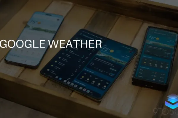 Google Weather заменяет приложение на результаты поиска