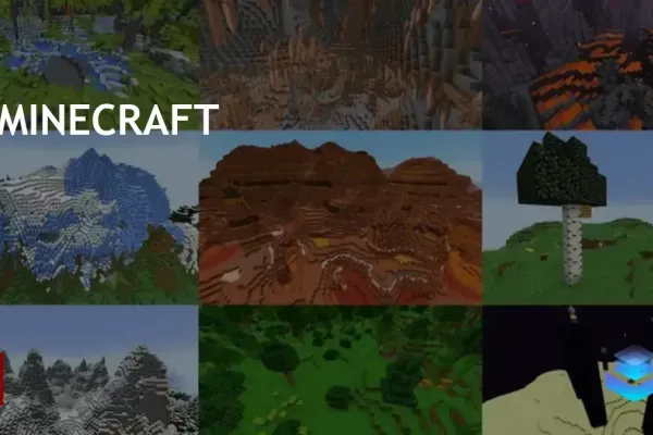 Minecraft Offers Diverse Biomes for Building Masterpieces