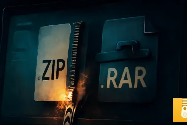 What is the Key Difference Between .zip and .rar?