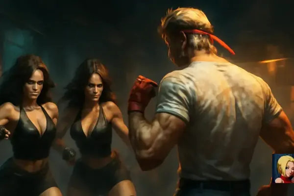 Defeat Mona and Lisa in Beats of Rage