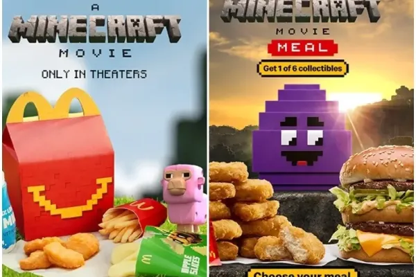 McDonald's Launches Minecraft Movie Meal Promotion