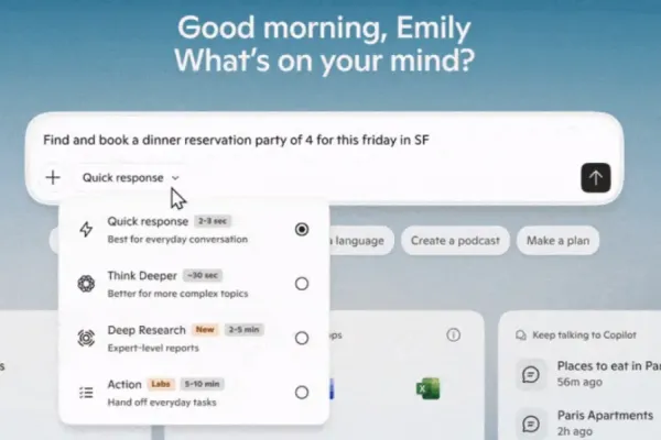 Launches Copilot Actions in Windows Insider Preview