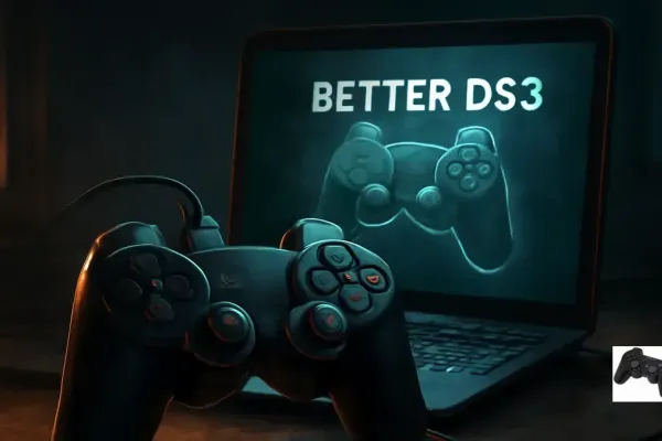 Connecting PS3 Controller to PC Using Better DS3