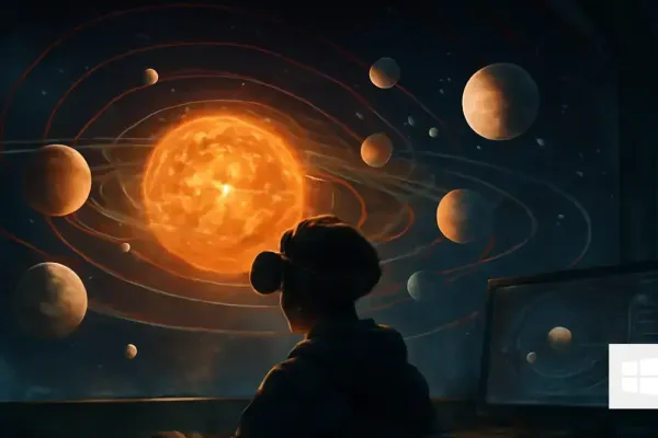 Dimensions of the Solar System Virtual Lab