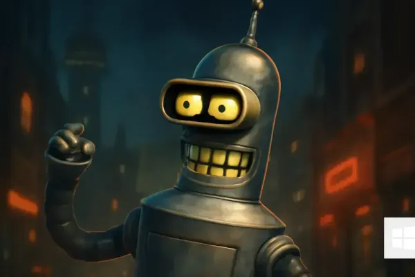 Bender – Iconic Robot from Futurama