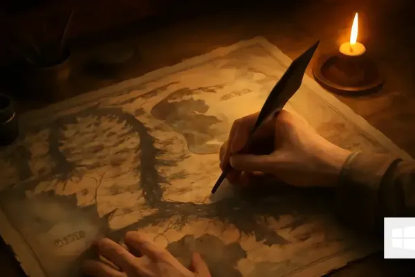 How to Draw a Lord of the Rings Map