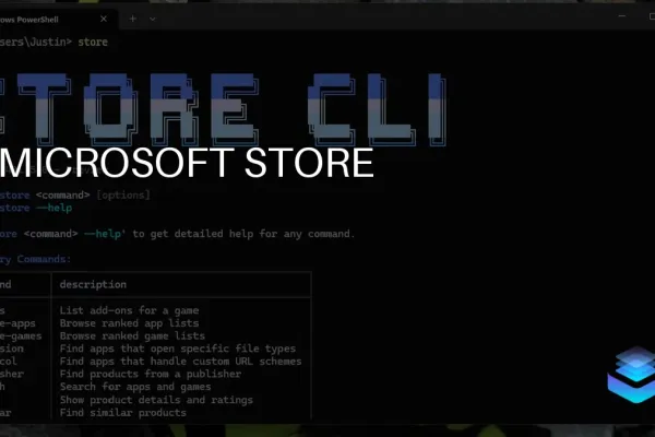 Microsoft Store теперь доступен через командную строку