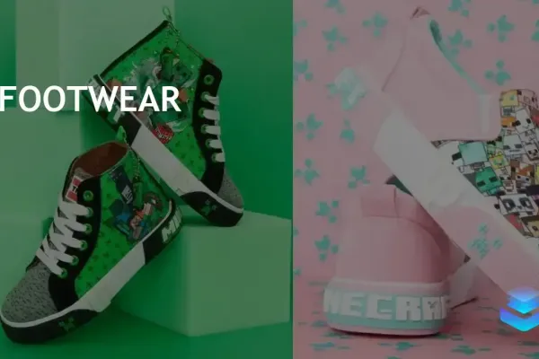 Ground Up International Debuts Minecraft-Themed Footwear at Journey Kidz