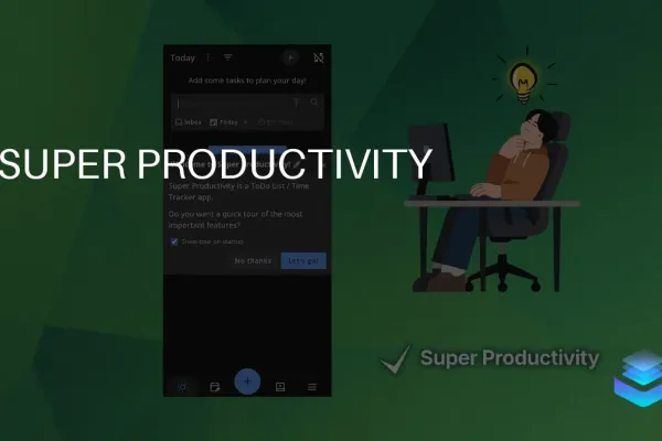 Super Productivity: Новое приложение для повышения продуктивности