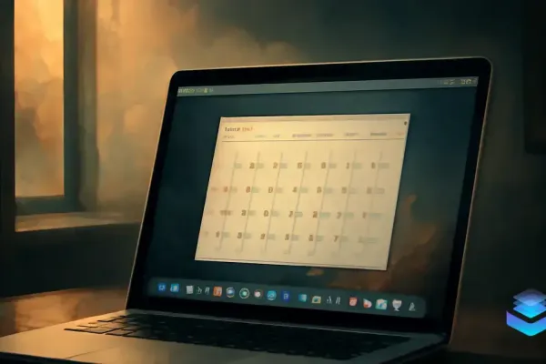 How to Get Calendar on Mac Desktop