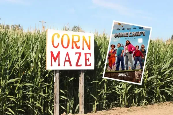 Corn Maze in Indiana Embraces Minecraft Theme for 2025