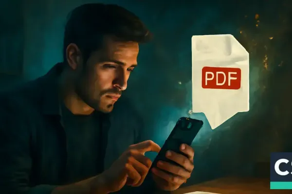 How to Send PDF from CamScanner