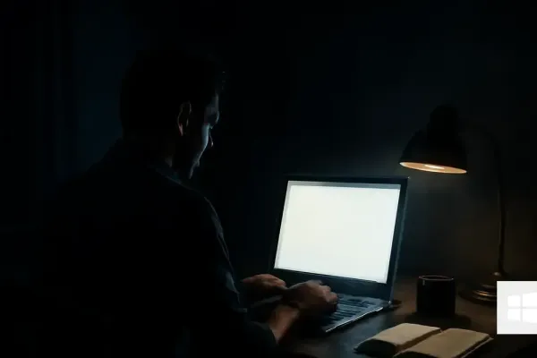 Focus and Write: Exploring a Dark Room