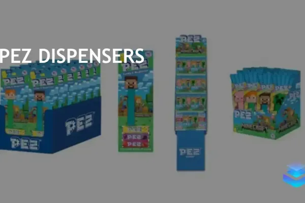 PEZ to Launch Minecraft Collection in September with Iconic Dispensers
