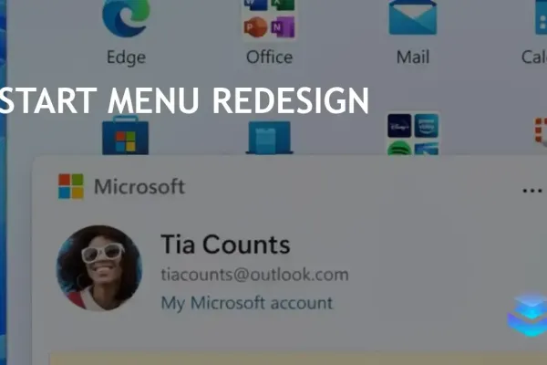 Windows 11 Dev Channel Update Introduces Redesigned Start Menu