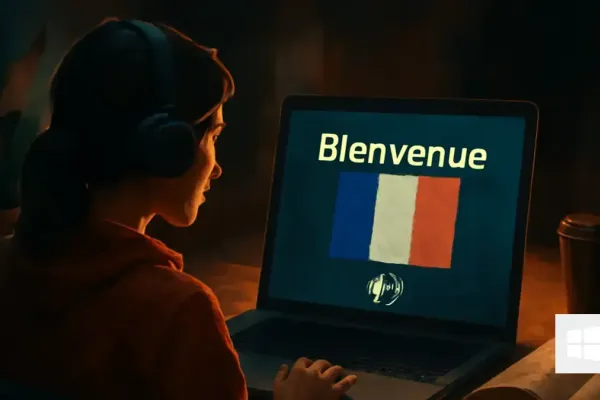 How to pronounce welcome in french